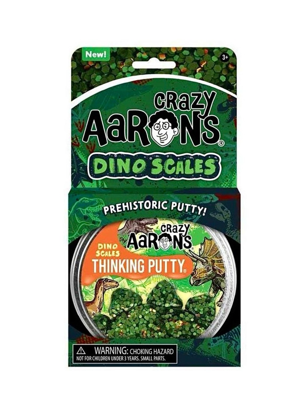 New Crazy Aaron’s Dino Scales Thinking Putty